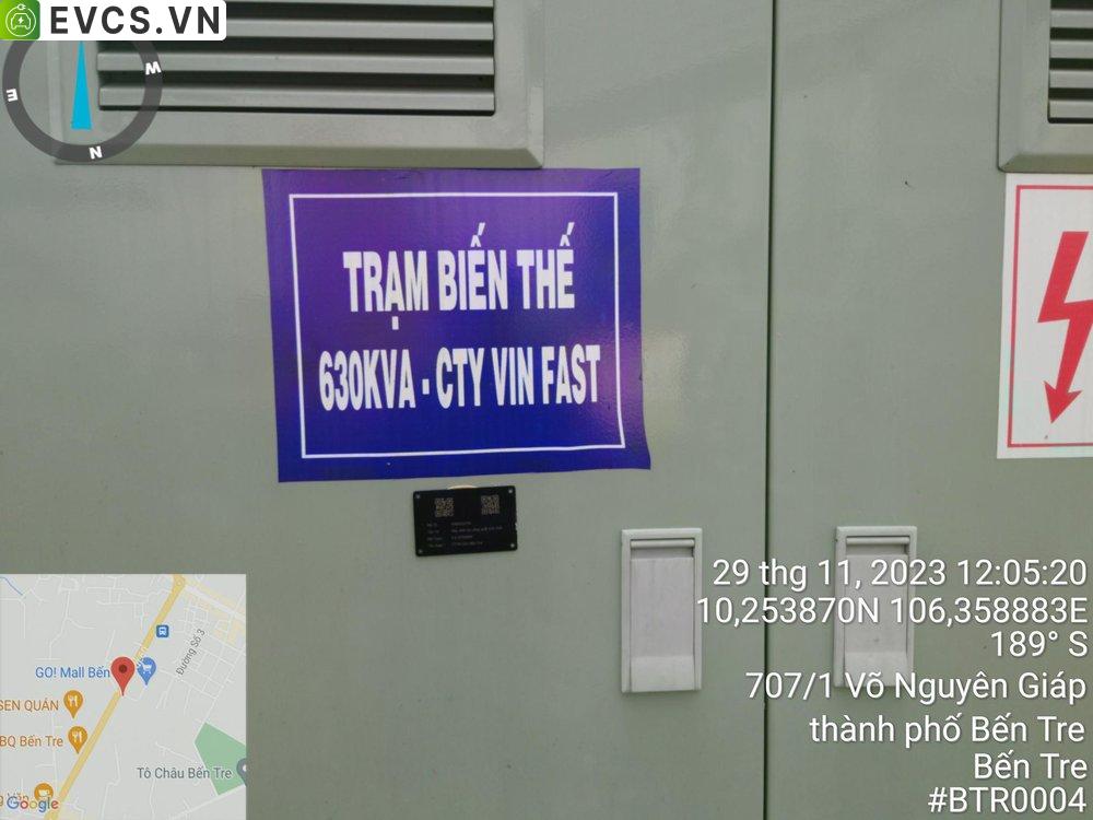 Trạm sạc tại Ba Tri, Bến Tre