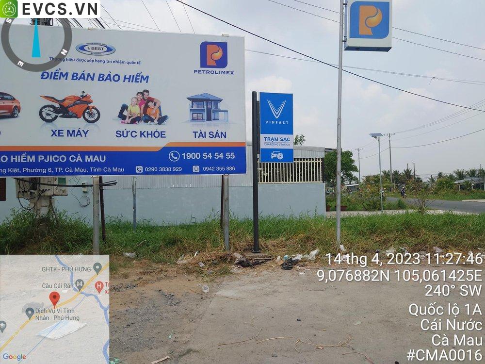 Trạm sạc tại Cái Nước, Cà Mau