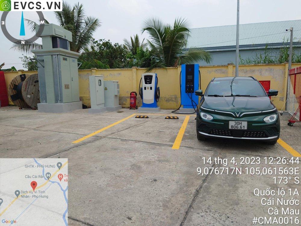 Trạm sạc tại Cái Nước, Cà Mau