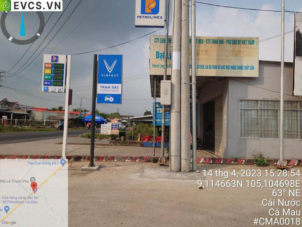 Trạm sạc tại Cái Nước, Cà Mau