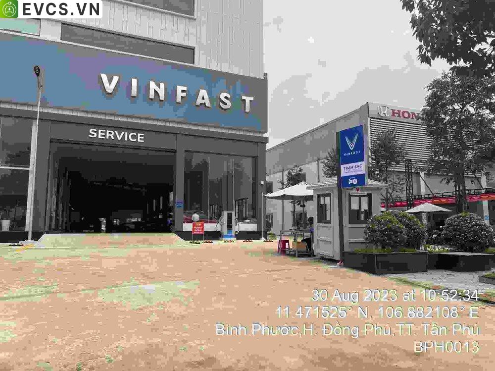 Trạm sạc tại Đồng Phú, Bình Phước