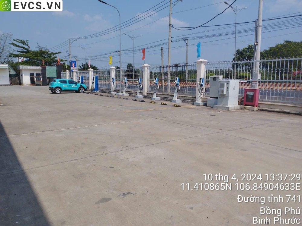 Trạm sạc tại Đồng Phú, Bình Phước