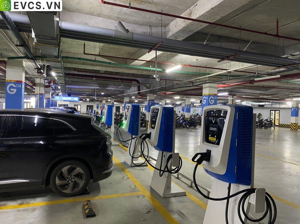 Trạm sạc tại Long Biên, Hà Nội