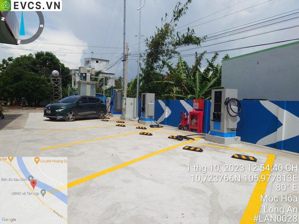 Trạm sạc tại Mộc Hóa, Long An