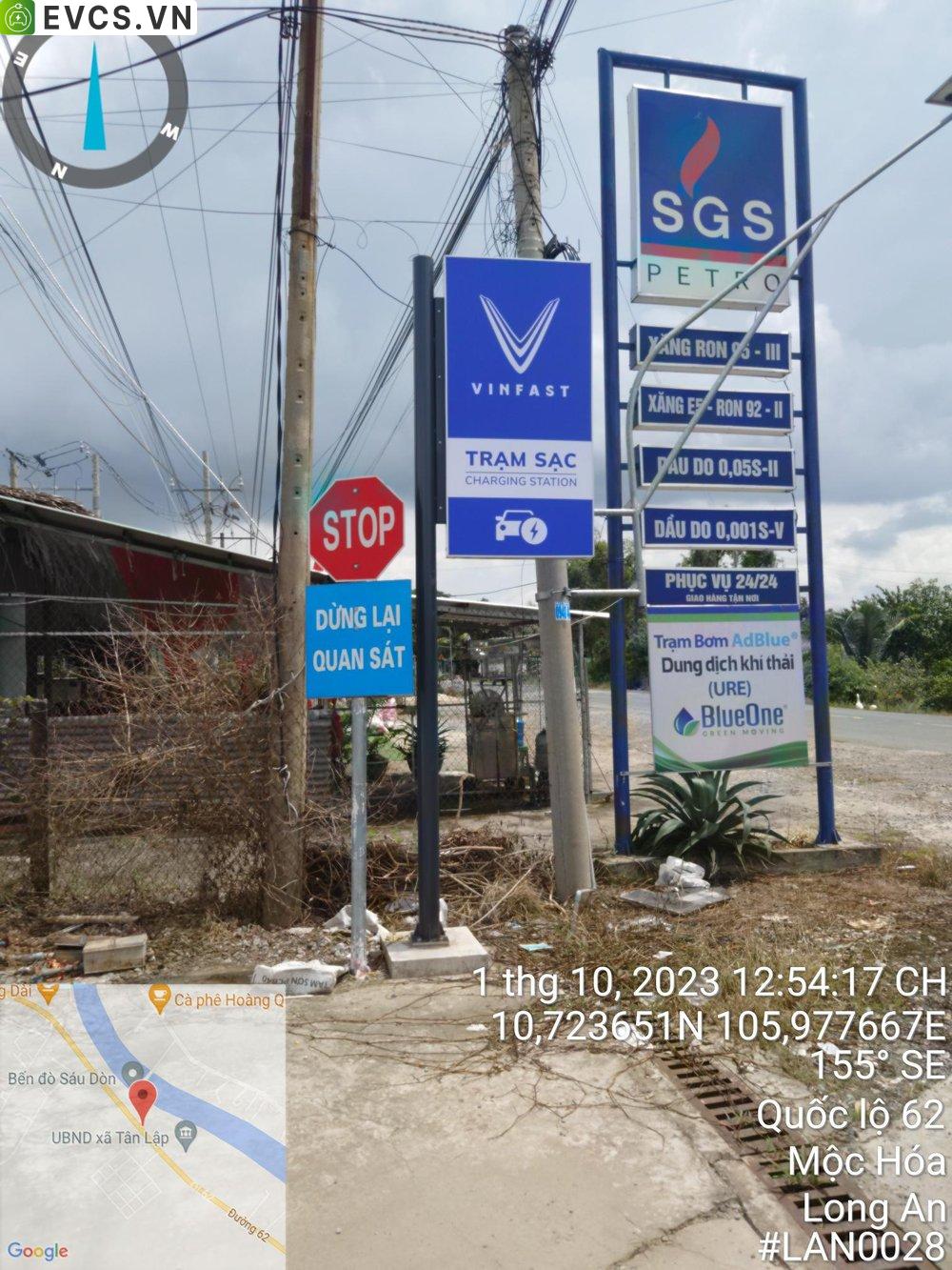 Trạm sạc tại Mộc Hóa, Long An