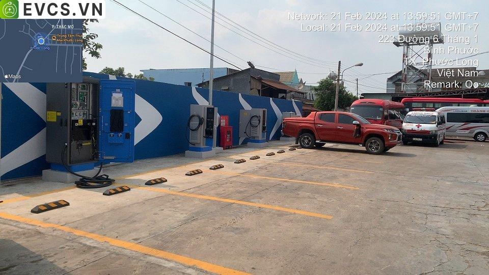 Trạm sạc tại Phước Long, Bình Phước