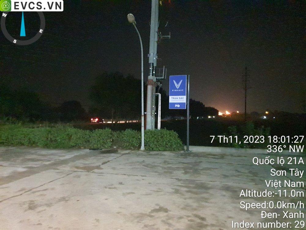 Trạm sạc tại Sơn Tây, Hà Nội