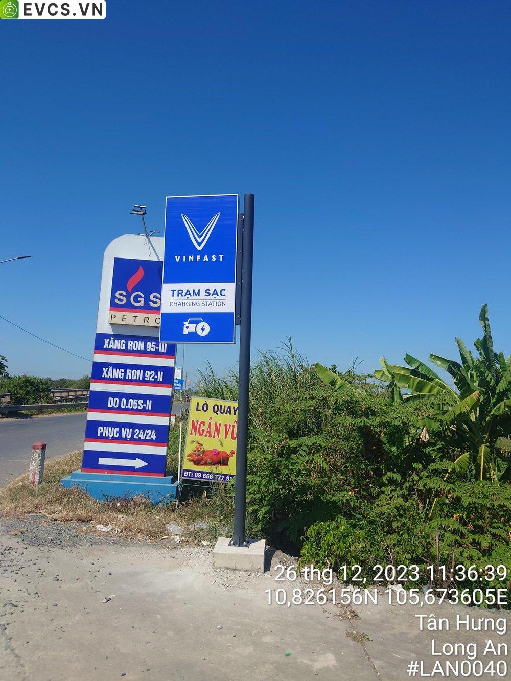 Trạm sạc tại Tân Hưng, Long An