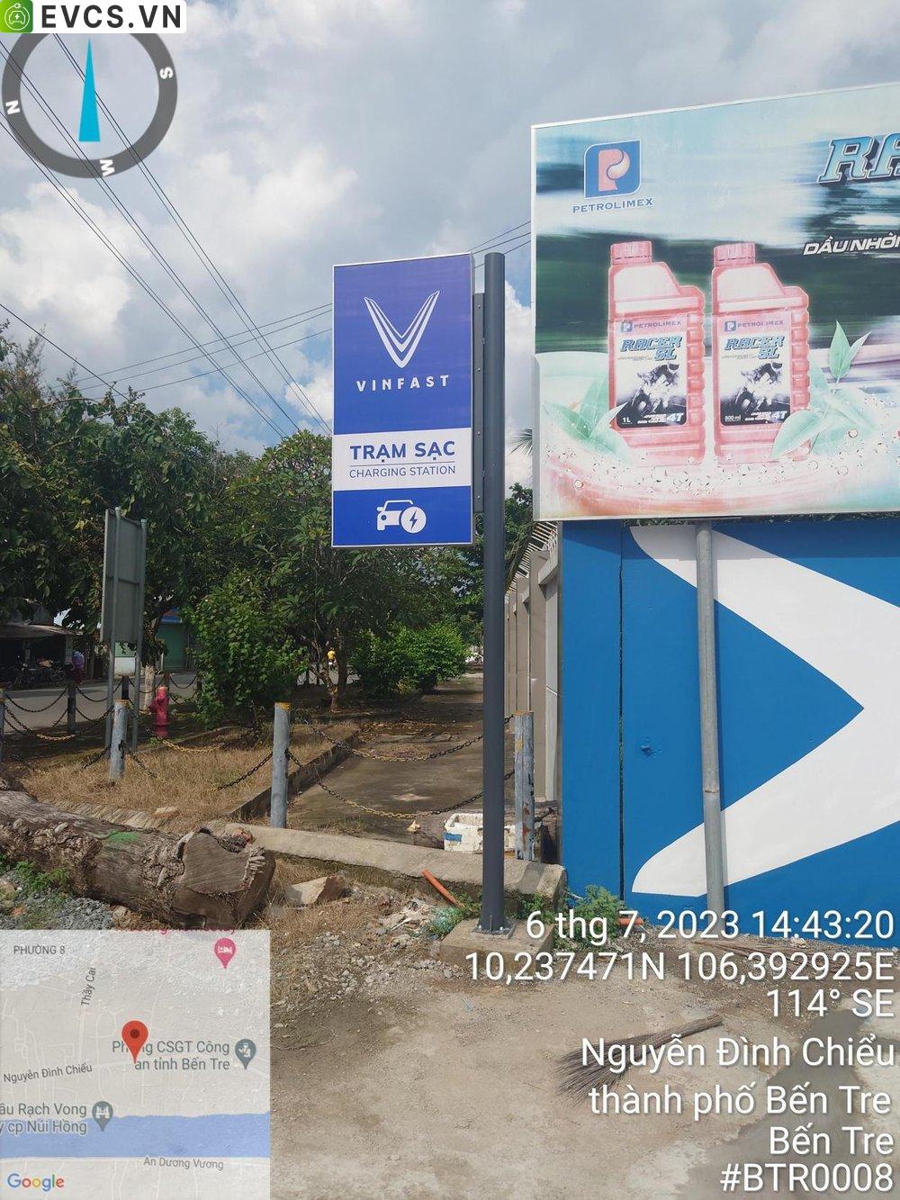 Trạm sạc tại TP. Bến Tre, Bến Tre